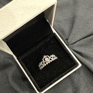 Pandora Silver Crown Ring
